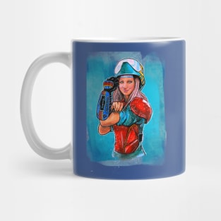 Apple is Turbo Girl Mug